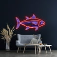 thumbnail image 3 of Handmadetneonsign Tuna Fish Led Sign, Tuna Neon Sign, Wall Decor, Tuna Fish Led Light, Custom Neon, 3 of 5