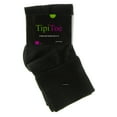thumbnail image 3 of TipiToe Women's 3-Pack Cuff Socks Black, 3 of 4
