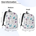 thumbnail image 2 of Fotbe cute winter Gnome Mochila de Lona con Estampado, Mochila Duradera, Mochila Versátil de Alta Calidad, Mochila Compacta Vintage-Small, 2 of 5