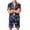 Green #19, variant on Halloween Matching Pajamas for Men Pj Sets Bat Pumpkin Print Button Down Sleepwear Yellow S