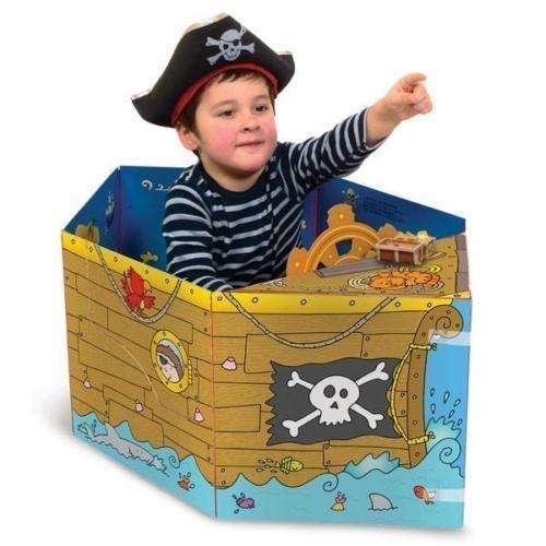 Convertibles Convertible Pirate Ship, (Hardcover)