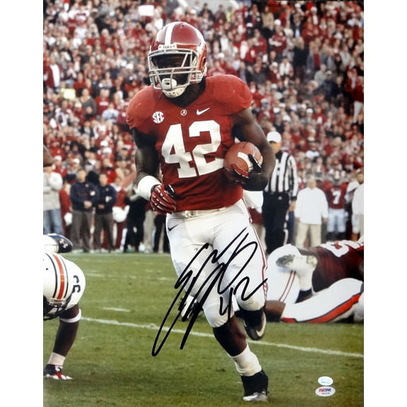 Eddie Lacy Autographed 16x20 Photo Alabama Crimson Tide PSA/DNA 77727