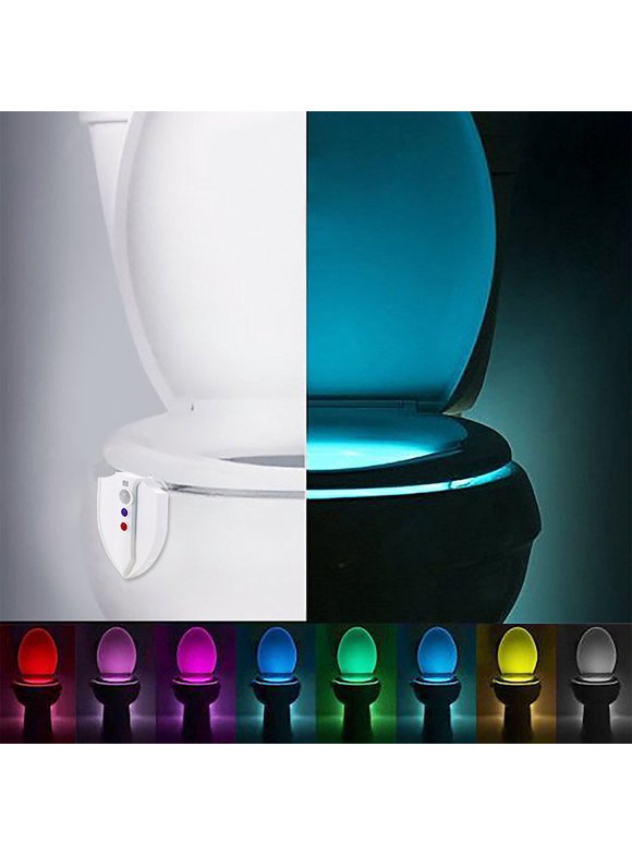 Toilet Bowl Lights in Night Lights