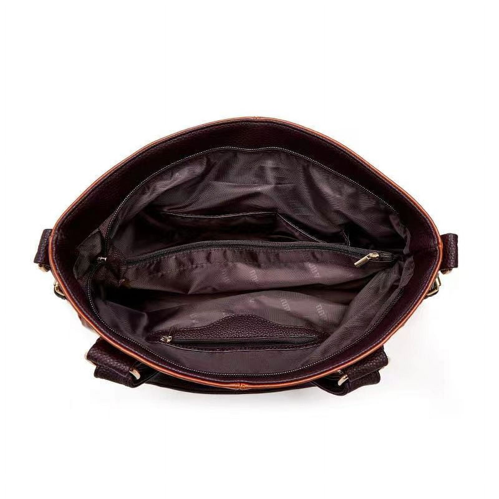 Large Leather Hobo Handbag for Women Purses and Handbags for Women Shoulder Tote Bags Top Handle Satchel