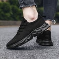 thumbnail image 3 of GLYGML Wave-Sole Sneakers Lightweight Breathable Athletic Shoes with Non-Slip Sole for Running and Daily Wear, 3 of 5
