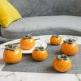 thumbnail image 3 of Vision Ceramic Simulated Orange Tangerine New Nordic Style Ornament, Housewarming Gift, Home Decor, 3 of 6