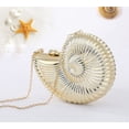 thumbnail image 2 of YOUI-GIFTS Conch Crossbody Shoulder Bag Chain Strap Handbags Acrylic Women Fashion Evening Clutch Purse, 2 of 8