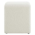 thumbnail image 3 of Simba Boucle Fabric Waterfall Stool in Ivory, 3 of 10