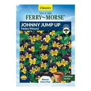 Ferry-Morse 100MG Johnny Jump Up Helen Mount Perennial Flower Seeds Full Sun