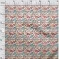 thumbnail image 3 of oneOone Silk Tabby White Fabric Abstracts Craft Projects Decor Fabric Printed By The Yard 42 Inch Wide, 3 of 5