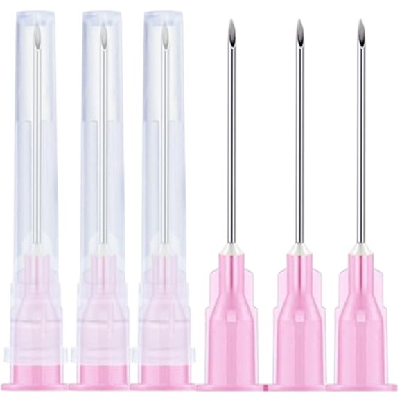 Accesorios para jeringas de inyección JIAYOUSHOT 18Ga 38 mm, paquete de 120