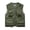 Green, variant on Men's Fishing Vest, Utility Safari Travel Vest, Men's Mesh Fishing Vest Multi Pockets Photography Outdoor Jacket with Pockets Outdoor Work Fly Summer Vest - Size 2XL - Black