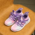 thumbnail image 3 of Kushyshoo Kids Sneakers Gradient Purple Running Athletic Shoes for Girls Size 13 (Little Kid), 3 of 6