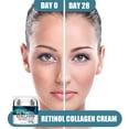 thumbnail image 5 of Loción hidratante facial de retinol de 1.7 FLOZ - Loción hidratante de día y noche - Loción para cuello y escote con colágeno e hialurónico - Hidratante facial para el cuidado de la piel, 5 of 5