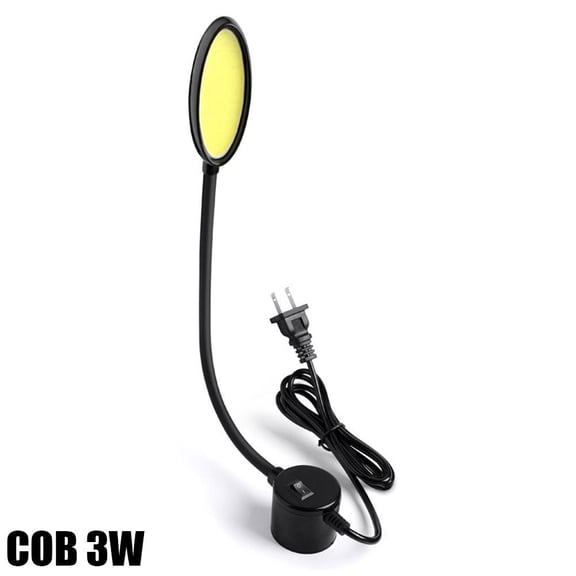 Magnetic LED Work Light, LED Machine Light with Flexible Gooseneck, Multi-Purpose Dimmable Sewing Lights for Workshop Sewing Machine Workbench Drill Press & Crafting
