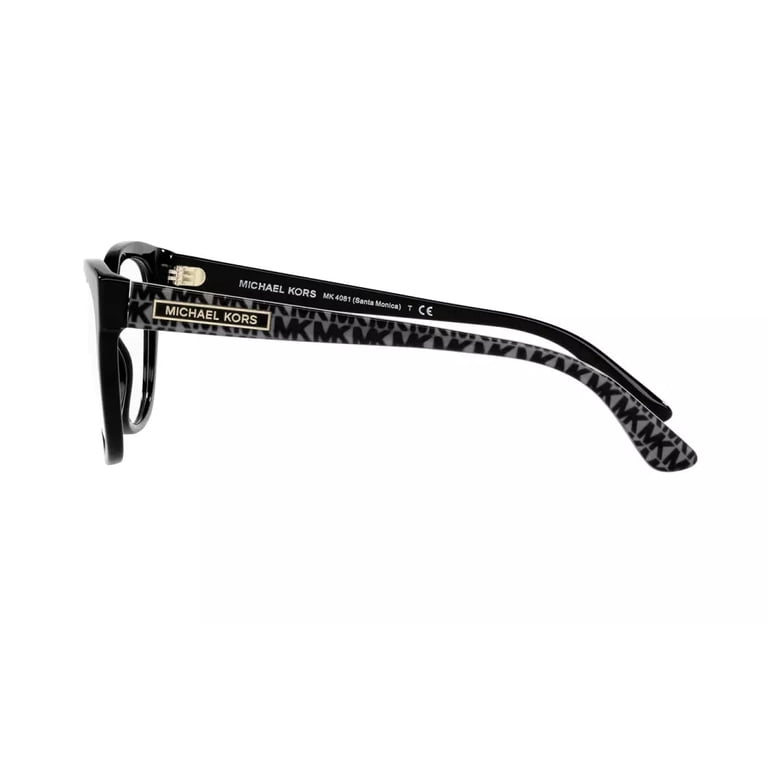 NEW MICHAEL KORS women\'s santa monica cat eye eyeglasses in black Michael Kors Santa Monica 4081 Eyeglasses main image 2