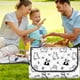 thumbnail image 4 of Fiudx Manta de Picnic Plegable Extragrande de 79 X 79 Pulgadas, Diseño Ligero y Portátil, Versátil para Playa, Camping, Senderismo, Conciertos Familiares Al Aire Libre, Fácil de Limpiar y de Secado R, 4 of 6