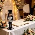 thumbnail image 6 of Yihuala Wooden Bridal Groom Figurine Hand Carved Wedding Nut Sculpture For Christmas Decoration Wedding Anniversary, 6 of 13