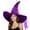 B-p-zhili, variant on Witch Hat Adult Halloween Costume Accessories with Sparkling Tulle (1)