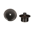 thumbnail image 3 of Moen Push-N-Lock Oil-Rubbed Bronze Tub and Shower Drain Kit with 1-1/2 Inch Threads, Drain Plug and Overflow, 3 of 6