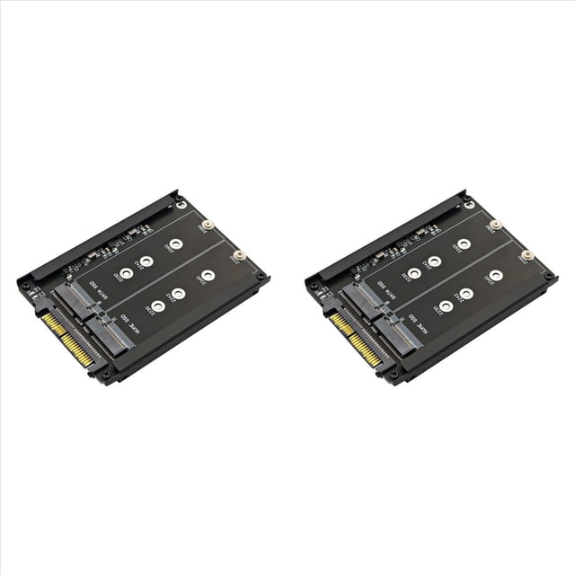 2X SSD NVME M.2 2 en 1 y SSD B Key/ Key A SFF-8639 U.2 con Soporte de : Conserva el SSD MSATA Como Unidad de 7 mm y 2,5 Pulgadas