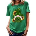 thumbnail image 1 of LSLJS Hauts de Mode pour Femmes Imprimé Manches Courtes Blouse Col Rond T-Shirt Drôle, Cadeaux pour Femmes, 1 of 4