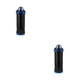 thumbnail image 3 of Moyic Botella de agua portátil con estilo de plástico, para hidratación en movimiento, botella duradera con compartimento secreto negro opaco 2Conjunto, 3 of 6