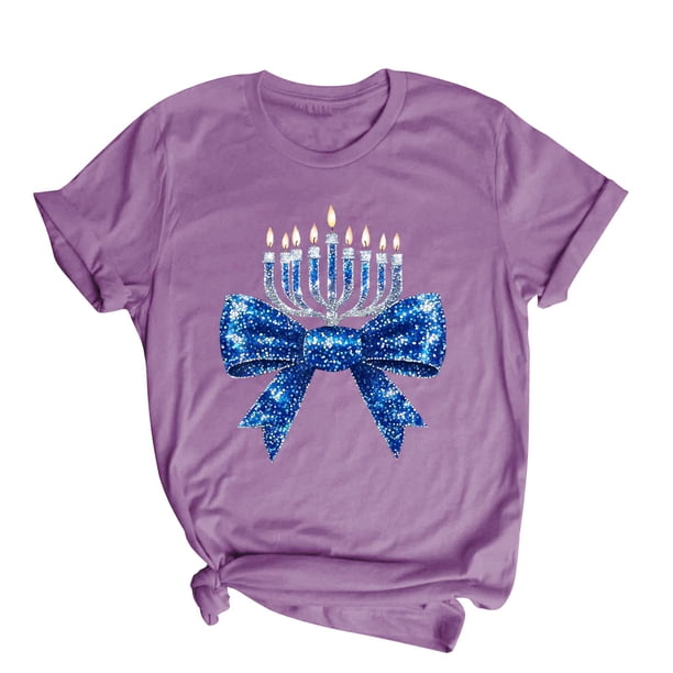 Blusas de Manga Corta para las Mujeres Divertida Impresión Cuello Redondo Camiseta Vintage, Blusas de Primavera para las Mujeres