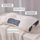 thumbnail image 4 of Price cut SEMPAI Soft And Non Collapsing Pillow Core, Comfortable Cervical Spine Supportive Pillow With Breathable Fabric, Ergonomic Contoured Neck Pillow For Bed, 4 of 5