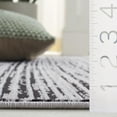thumbnail image 5 of SAFAVIEH Mila Coretta Striped Polyester Area Rug, Beige/Black, 9' x 12', 5 of 11