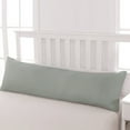 thumbnail image 4 of Flxxie 2 Pack 100% Brushed Microfiber Body Pillow Covers, Ultra Soft and Cozy Full Body Pillowcases for Adults, 20" x 54", Smoky Gary (Not Include Body Pillow), 4 of 7