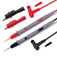 thumbnail image 1 of 1000V 20A Ultra-Sharp Multimeter Meter Tester Needle Point 35â€³ / 90 cm Gold-Plated Test Probe Lead, 1 of 10