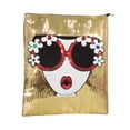 thumbnail image 1 of Bolsa De Mano y Hombro La Merced Con Figura De Lentes y Lentejuelas, 1 of 7