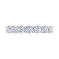 thumbnail image 3 of 1 Carat 7-Stone Diamond Wedding Band Ring in 14K White Gold (Ring Size 4) (SI1-SI2 Clarity), 3 of 5