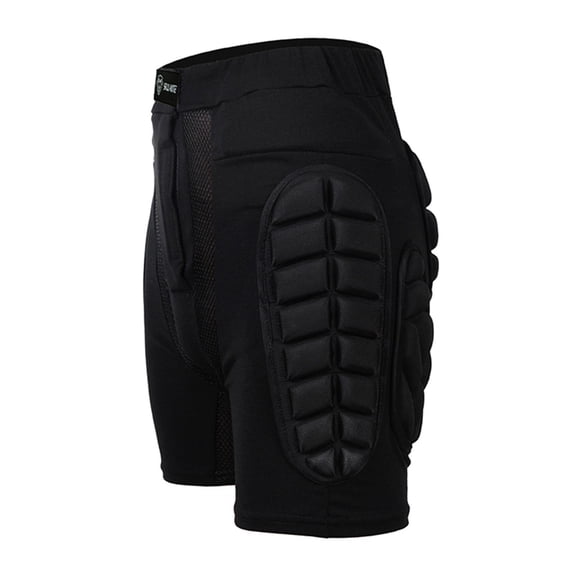 Wosthever Patinaje Esquí Almohadilla de cadera Protección Pantalones de cadera Rodillo transpirable para esquiar L Ciclismo Negro XS