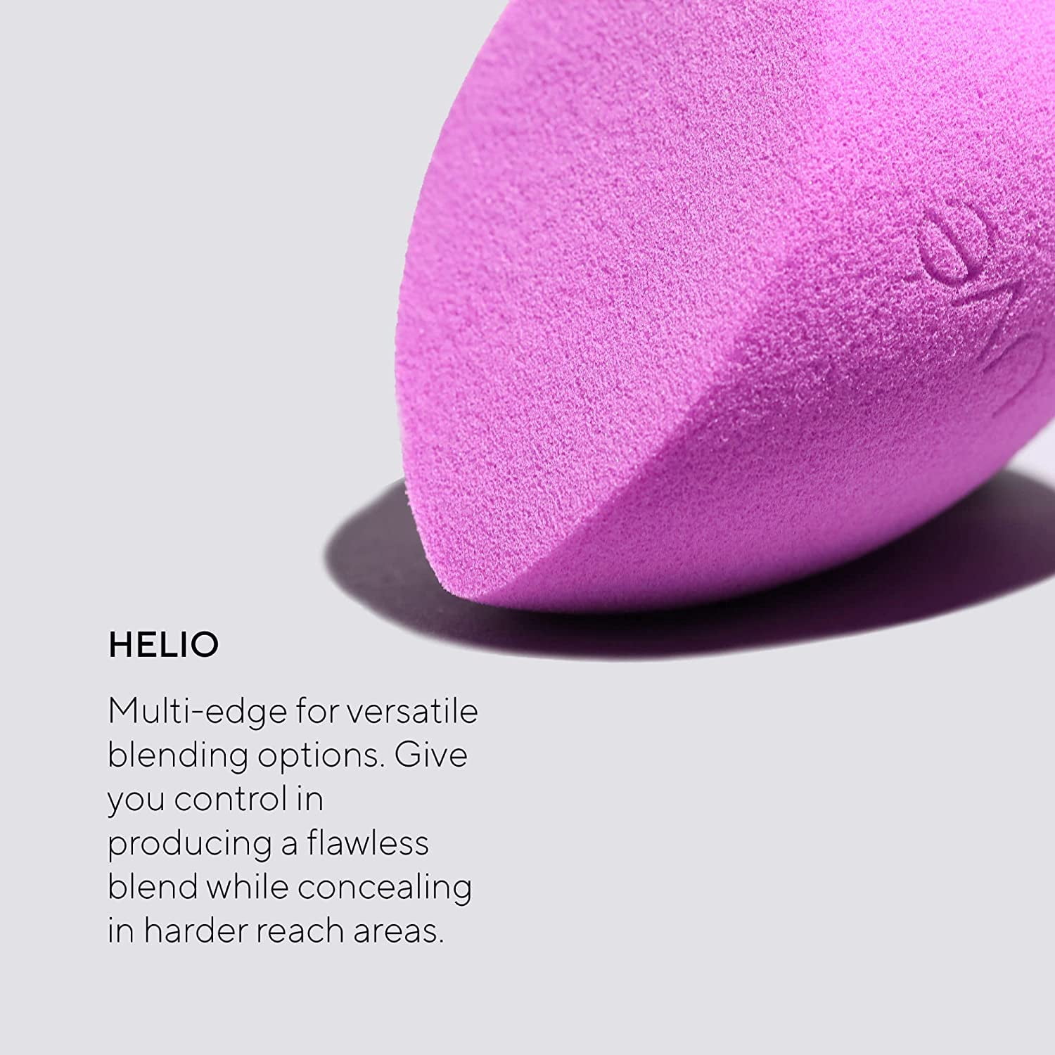 UVé Beauty Makeup Sponge - Helio Sponges Makeup Blender for Foundation, Powder & Cream Application - Vegan & Cruelty-Free Makeup Sponges for Blending & Face Sponges for Cleansing
