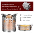 thumbnail image 4 of Turkey Fryer Kit - 30 Qt Propane Fryer, Boiler & Steamer - 55000 BTU Burner, Injector, Rack & Lifter - Outdoor Deep Fryer for Turkey, Seafood & Crawfish, 4 of 7