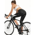 thumbnail image 4 of Qualidyne Women's 3/4 Cycling Capris, 4D Padded Bike Tights with Pockets for Road Riding & MTB, 4 of 7