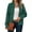 Green, variant on Womens Lightweight Plaid Jackets Stand Collar Zip up Checkered Coat Casual Long Sleeve Outerwear with Pockets New Womens Jackets Casual Fall Red XXL