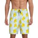 thumbnail image 1 of Balery cute rubber duck Pantalones cortos de pijama de punto de algodón para hombre con cinturilla y bolsillos-Medium, 1 of 6
