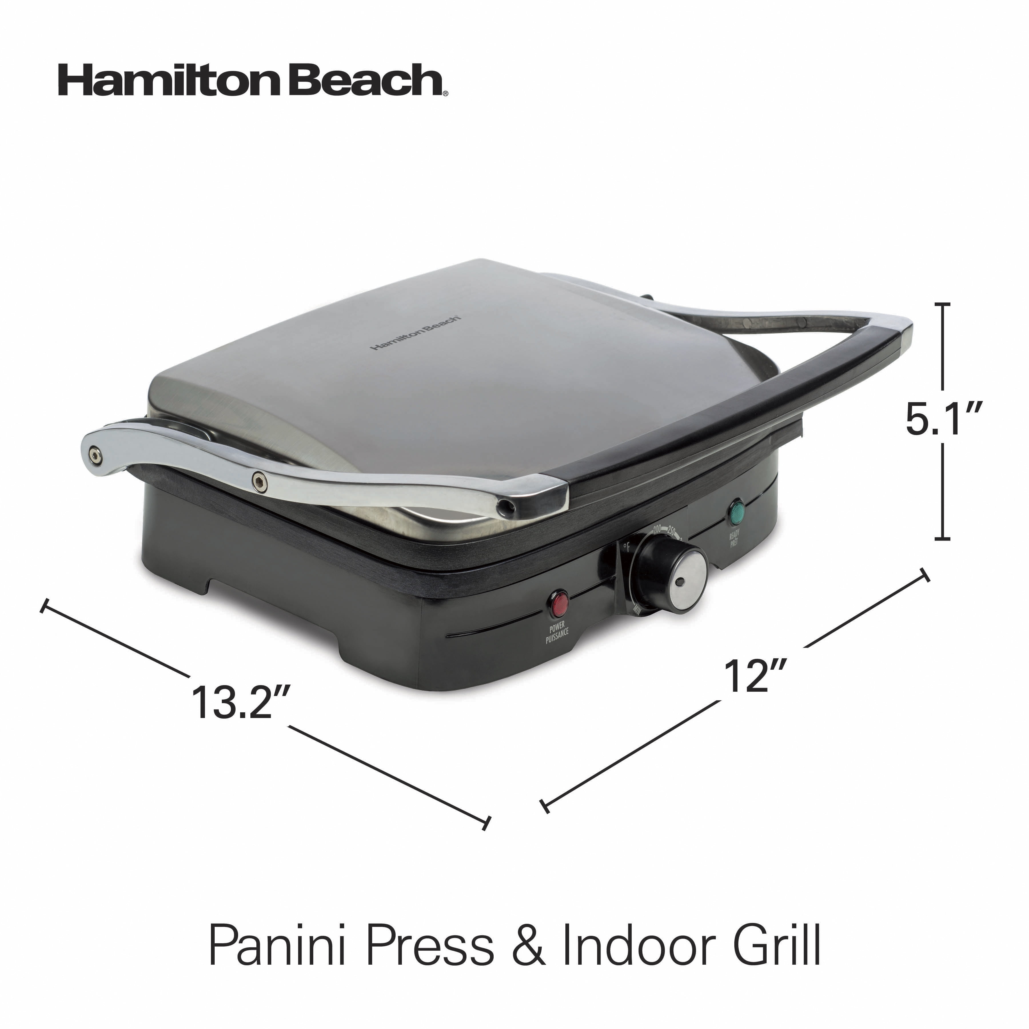Hamilton Beach Panini Press & Indoor Grill - Macy's