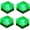 Green, variant on Solar Path Ice Cube Lights Outdoor, Waterproof Glass LED Glass Clear Brick in-Groud Buried Festive Light Night Lamp for Garden Courtyard Pathway Patio