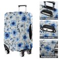 thumbnail image 5 of Pioneer Flower Floral Print Pattern Luggage Cover Fashion Suitcase Cover Baggage Covers Fit 25-28 Inch Luggage (Go Travel), 5 of 5