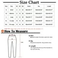thumbnail image 3 of Usmixi Womens Floral Long Pants Casual Cotton Linen Loose Straight Trousers High Waist Baggy Leisure Wear Pants with Pocket Orange l, 3 of 5