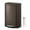 Brown, variant on 13 gal / 50 L Stainless Steel Trash Can, with Soft-Close Lid, Large Rustproof Step-on Metal Trash Bin with Inner Bucket, Rear Handle, for Kitchen, Bathroom, Living Room