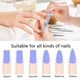 thumbnail image 4 of 4 limas de uñas de cristal con estuche, limas de uñas de cristal, juego de manicura con lima de uñas floreada para el cuidado de las uñas, 4 of 6