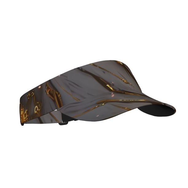 Balery Golden White Tiger Gorra deportiva con visera ajustable para mujer y hombre (talla única)