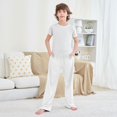 thumbnail image 6 of joogoo White Pajama Pants Pj Bottoms Sleepwear Lounge XL, 6 of 9