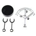 thumbnail image 3 of Electric Física Balance 's Cradle Desk Adorno de Estatuilla Perpetual Motion Toy Desk Decoration perfke Juguete de movimiento perpetuo, 3 of 9