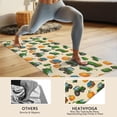 thumbnail image 4 of Cartoon Tractors Barns Beige Pattern Hot Yoga Mat Towel Non Slip for Hot Yoga - Quick-Drying Yoga Mat Cover with 4 Corner Pockets with Travel Bag - Hot Yoga Towel Non Slip 70"x26", 4 of 6